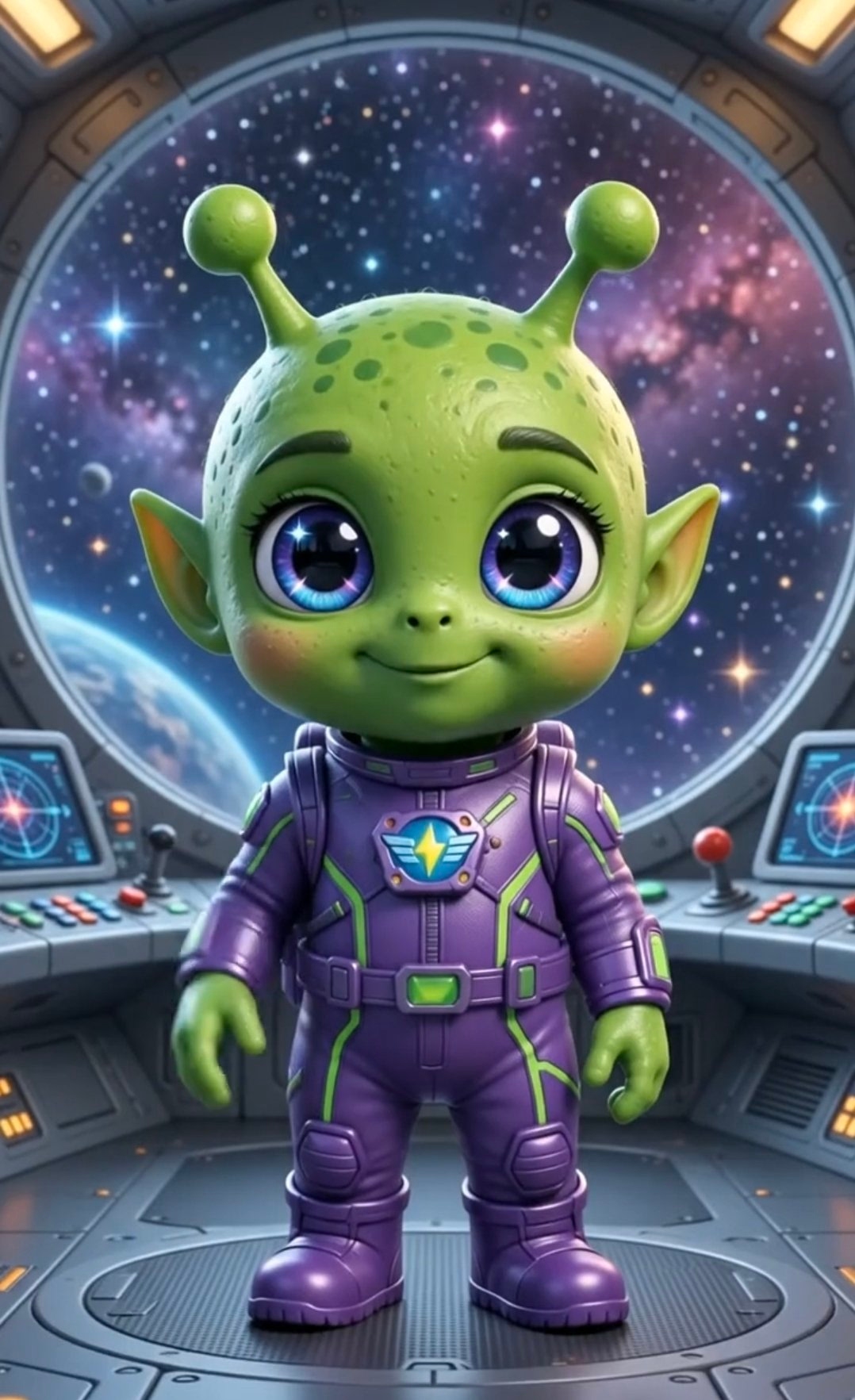 Official Galaxy Grab artwork of Zorp, Hero — Main Protagonist